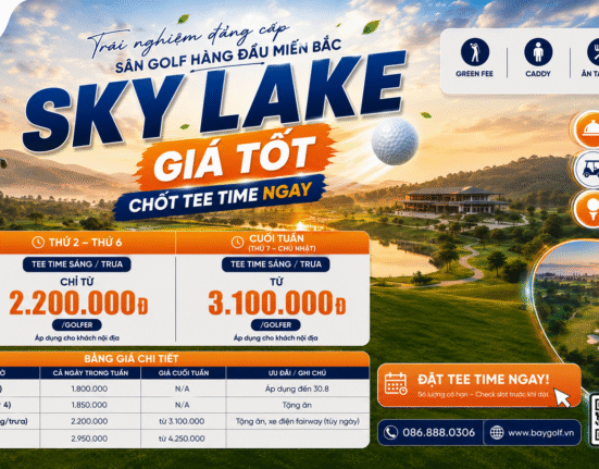 giá sân Sky Lake Resort & Golf Club