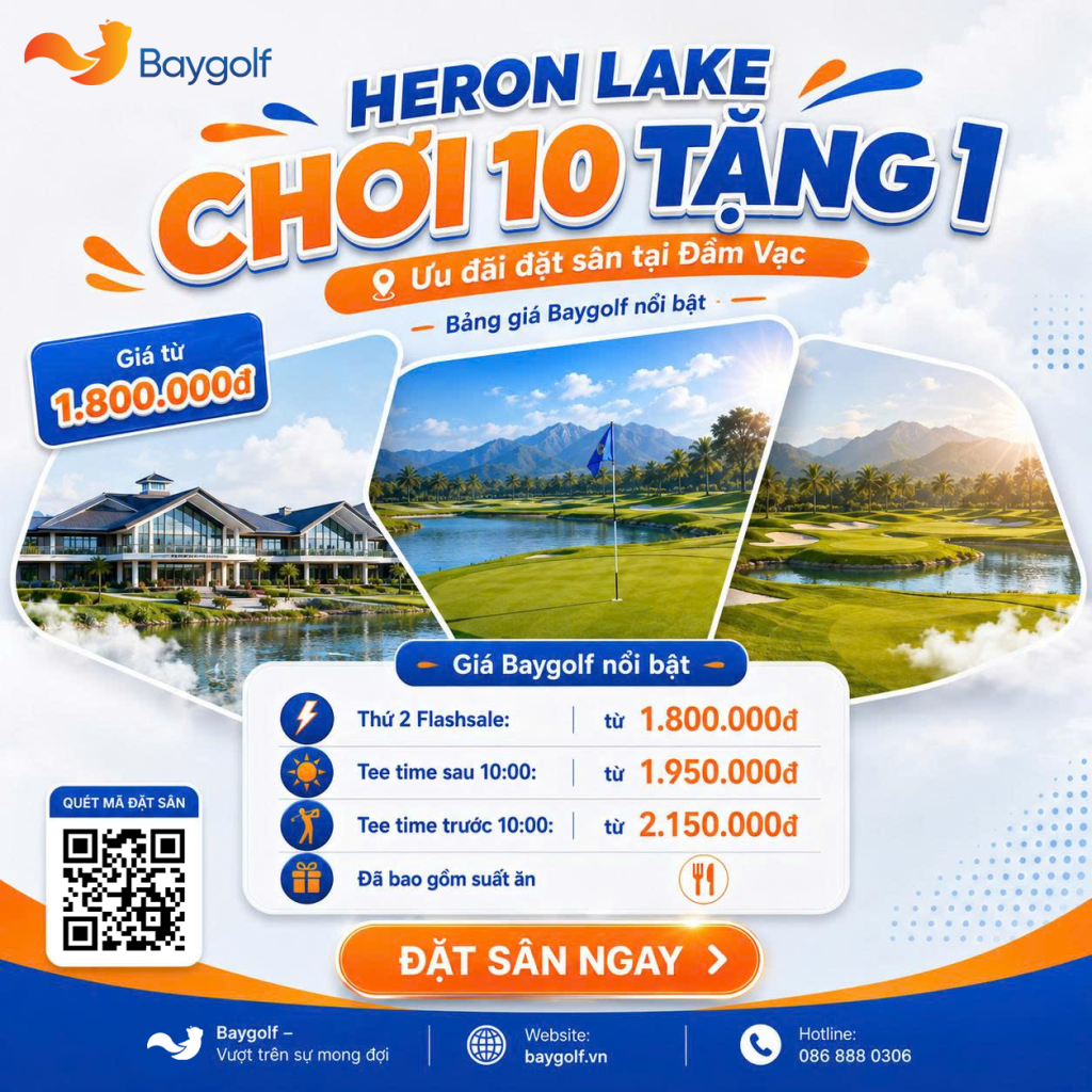 Giá Heron Lake: Deal đầu tuần kèm Loyalty 10+1 2 giá Heron Lake