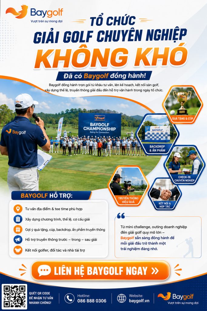 tổ chức giải golf