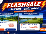 flash sale sân golf