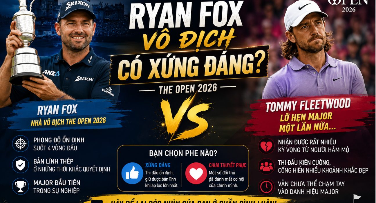Ryan Fox vô địch The Open