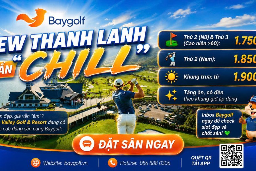 giá sân golf Thanh Lanh