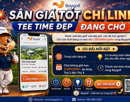 giá sân golf Chí Linh