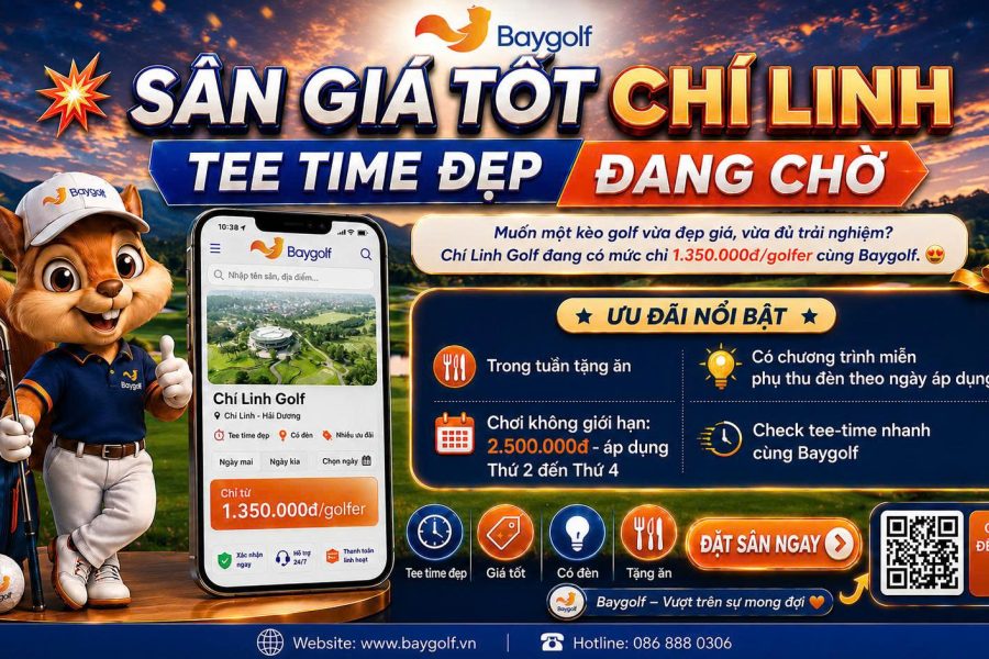 giá sân golf Chí Linh