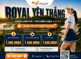 giá sân golf Royal Yên Thắng