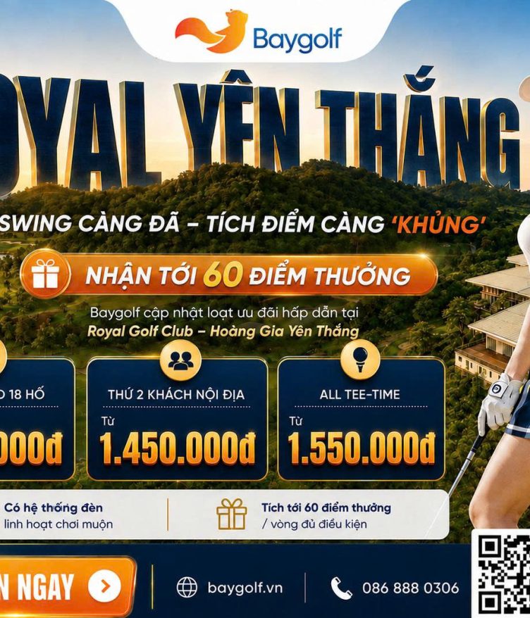 giá sân golf Royal Yên Thắng