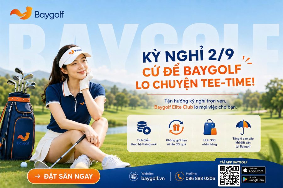 đặt sân golf dịp 2/9