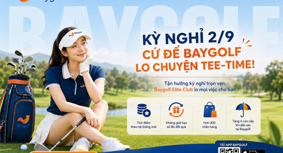 đặt sân golf dịp 2/9