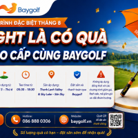 tặng ô Baygolf