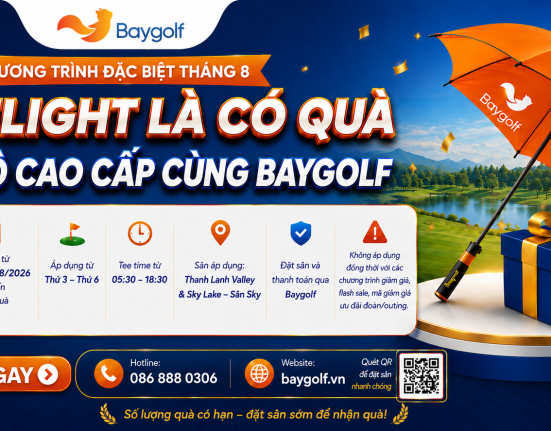 tặng ô Baygolf