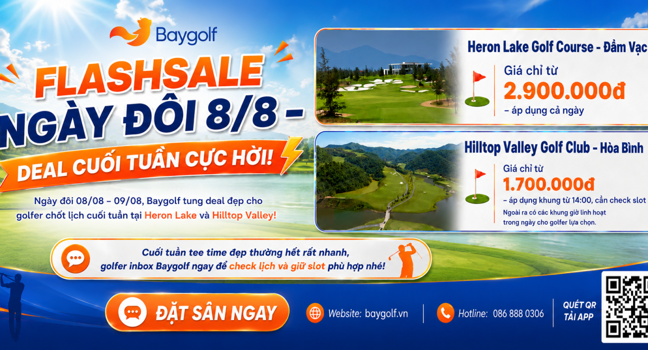 flashsale golf cuối tuần