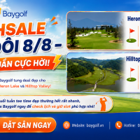 flashsale golf cuối tuần