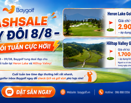 flashsale golf cuối tuần