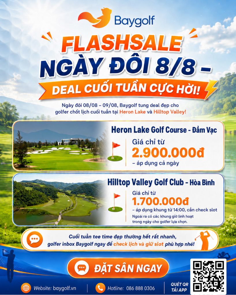 flashsale golf cuối tuần
