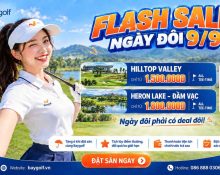 Flash Sale golf 9/9