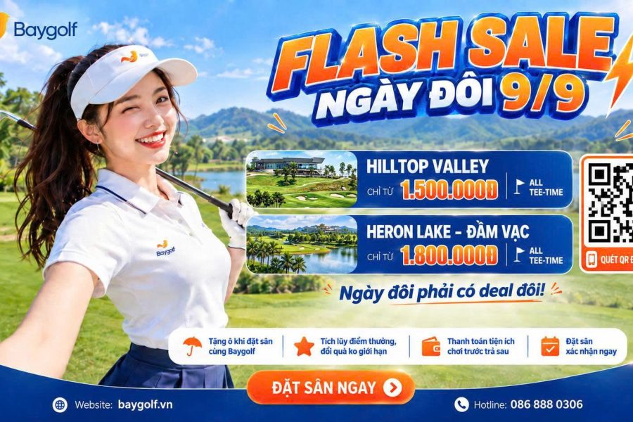 Flash Sale golf 9/9
