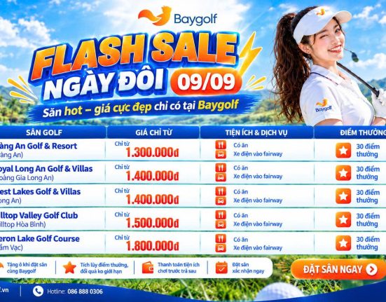 Flash Sale golf 9/9