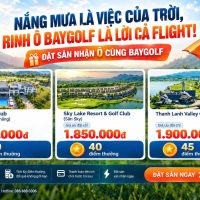 đặt sân golf Baygolf
