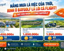 đặt sân golf Baygolf