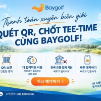 thanh toán QR đặt sân golf