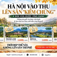 Bảng giá sân golf cuối tuần