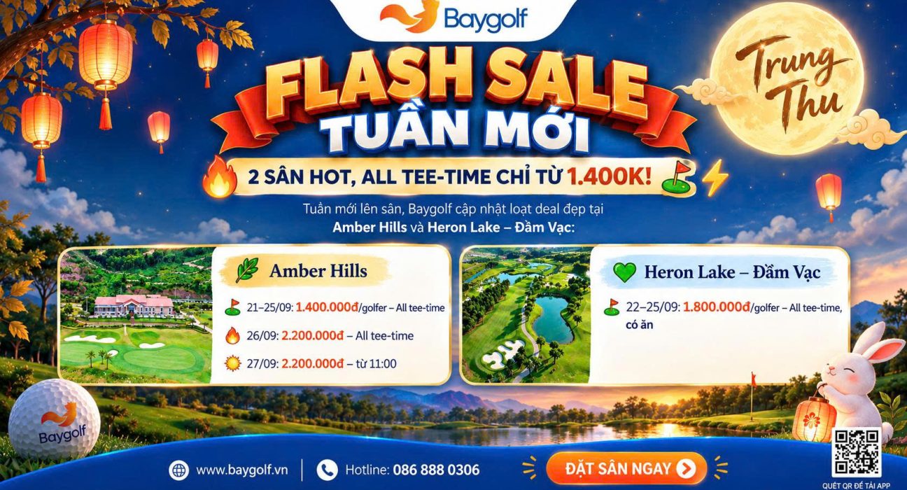 Giá sân golf miền Bắc