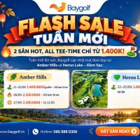 Giá sân golf miền Bắc