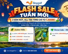 Giá sân golf miền Bắc