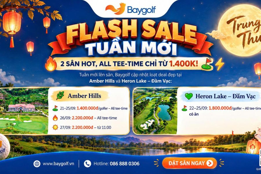 Giá sân golf miền Bắc
