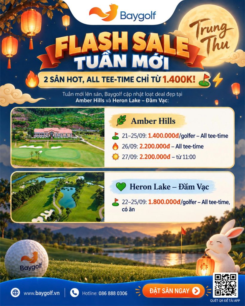Giá sân golf miền Bắc