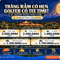 giá sân golf Hilltop Valley