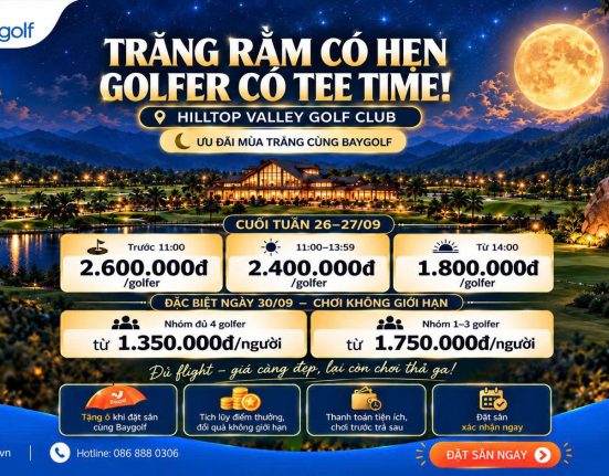 giá sân golf Hilltop Valley
