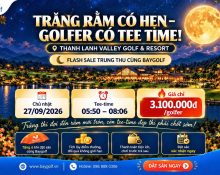 giá sân golf Thanh Lanh