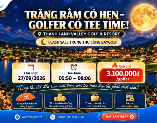 giá sân golf Thanh Lanh