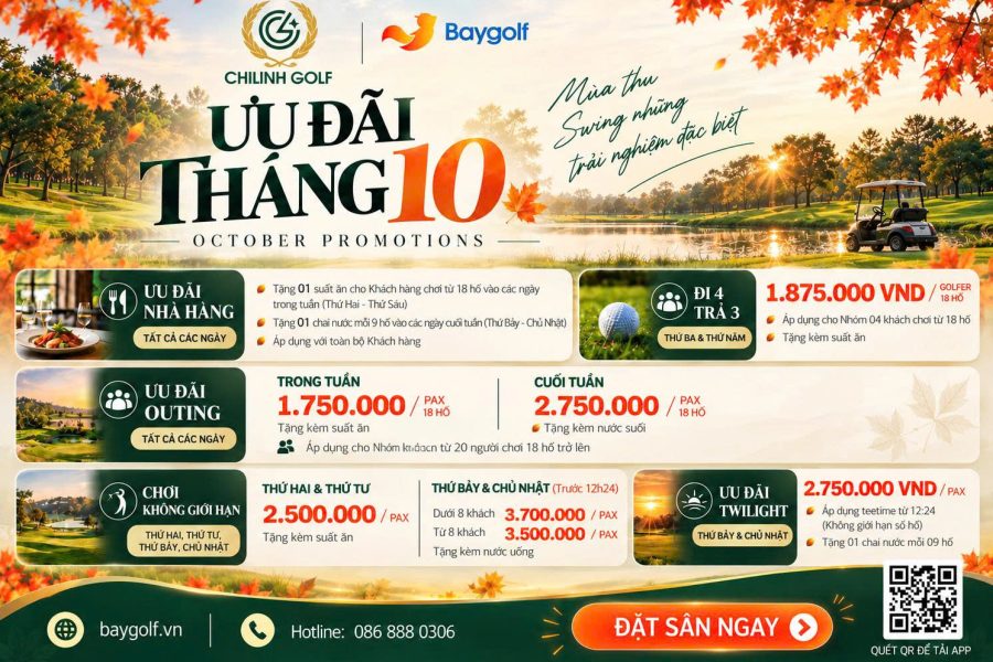 giá sân golf Chí Linh