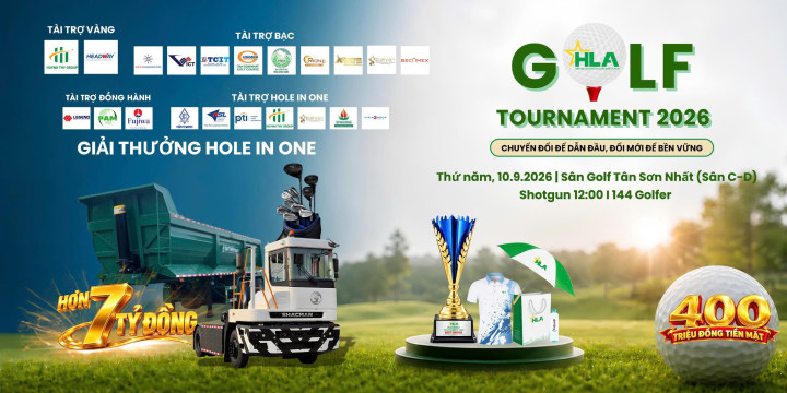 HLA Golf Tournament 2026: Sẵn sàng khởi tranh với cơ cấu giải thưởng cực khủng 1
