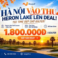 giá sân golf Heron Lake