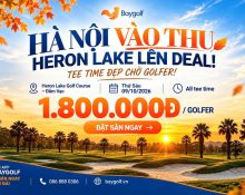 giá sân golf Heron Lake