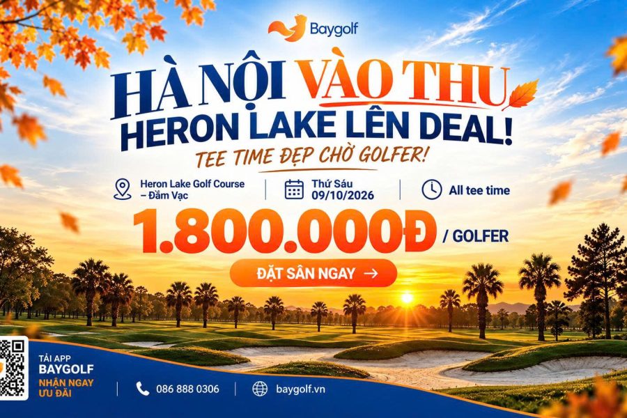giá sân golf Heron Lake