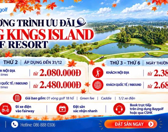 giá sân golf BRG Kings Island