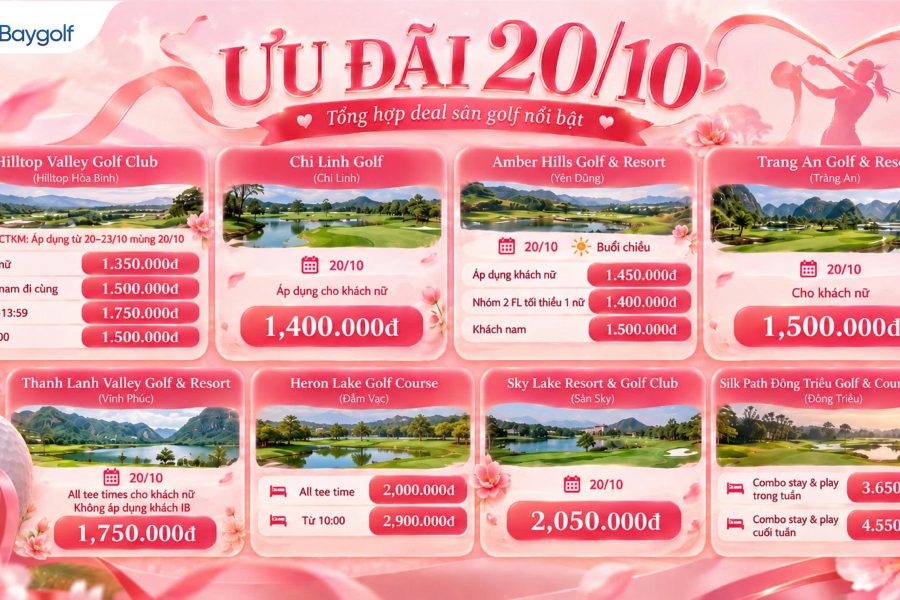 ưu đãi golf 20/10
