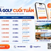Flash Sale sân golf cuối tuần